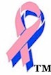 Male Breast Cancer Awareness Ribbon